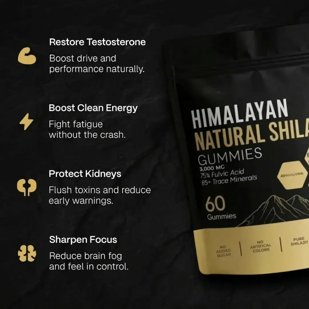 Natural Shilajit Gummies